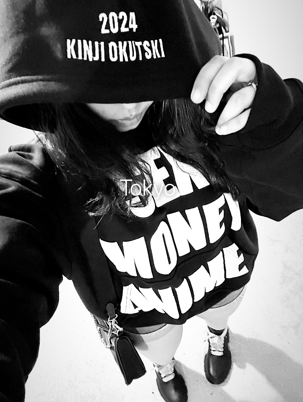 sex money anime hoodie