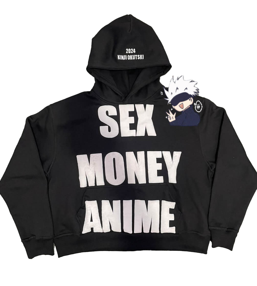 sex money anime hoodie