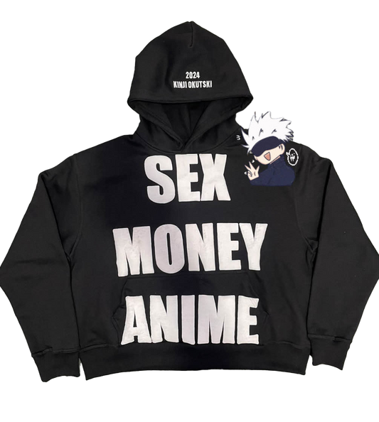 sex money anime hoodie